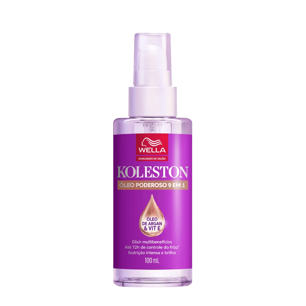 Óleo Capilar Koleston Poderoso 9 em 1 Wella 100ml