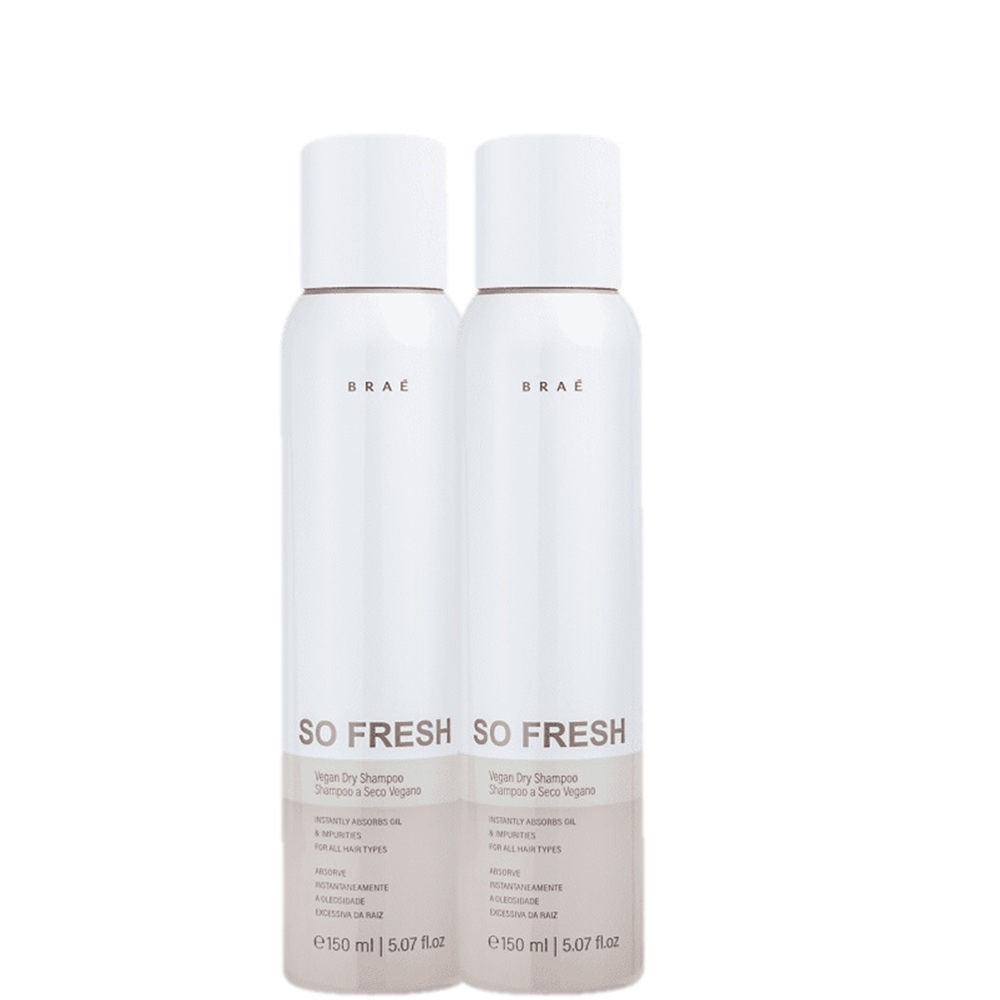 Shampoo à Seco So Fresh Braé 150ml 2 Unidades