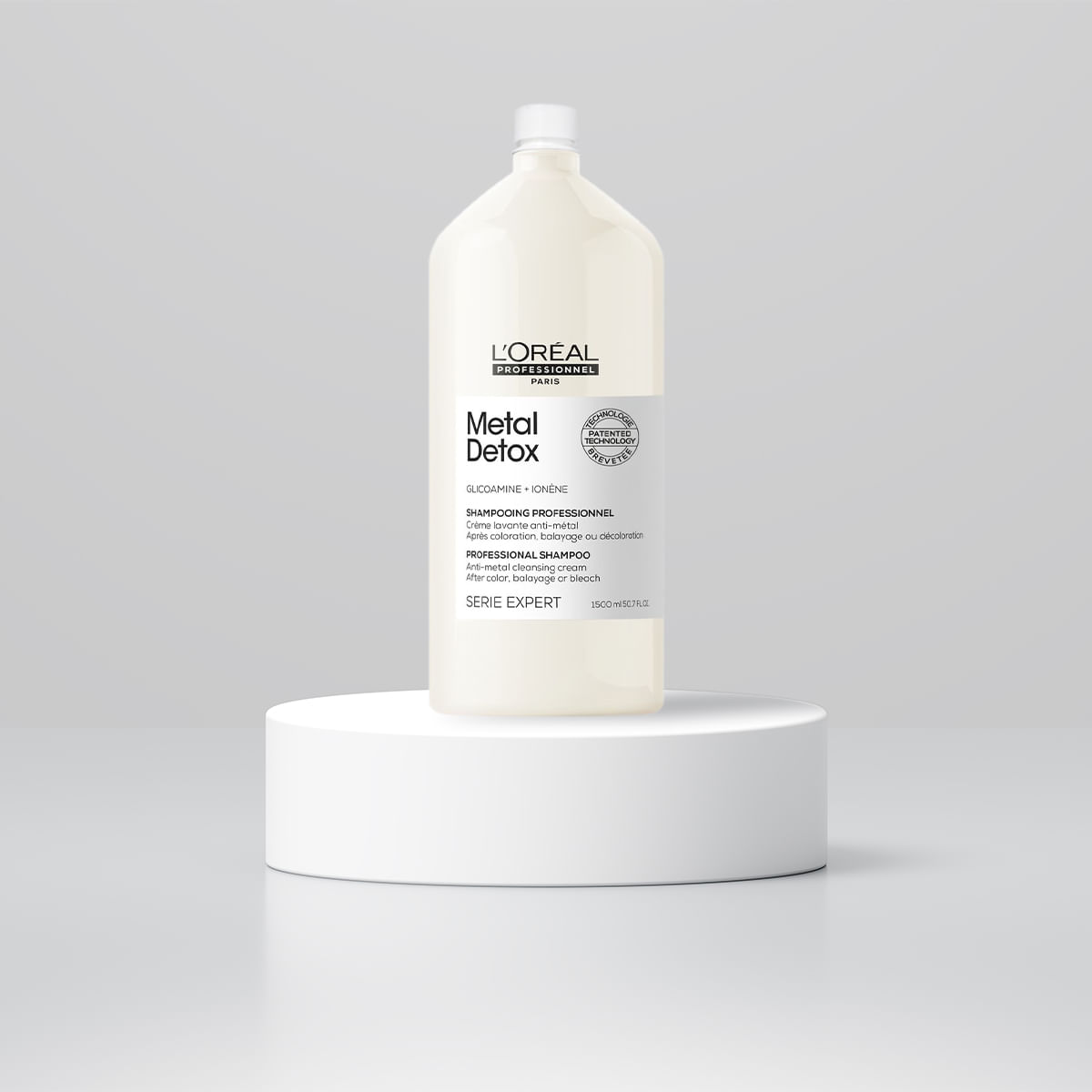 Shampoo Metal Detox L'Oréal Professionnel 1,5L + Válvula Pump