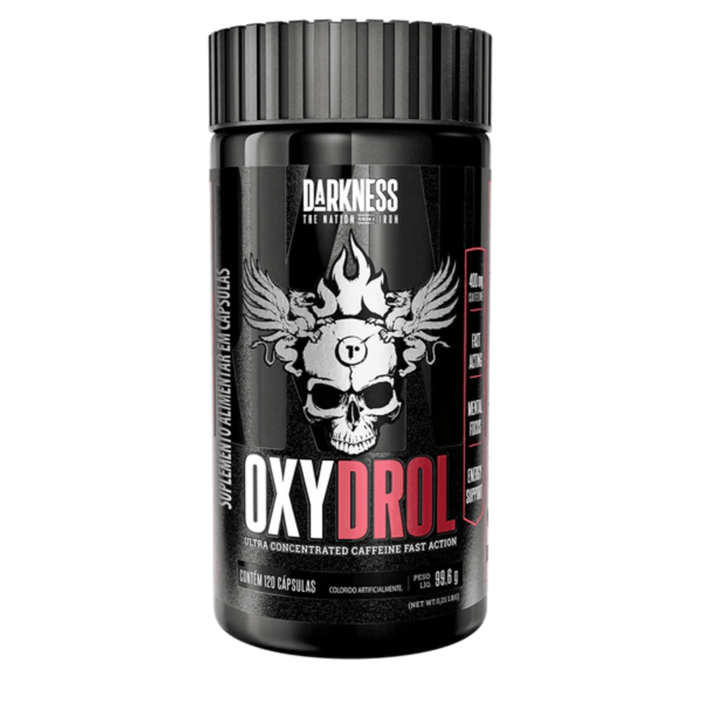 Suplemento Termogênico Oxydrol Darkness 120 Cápsulas