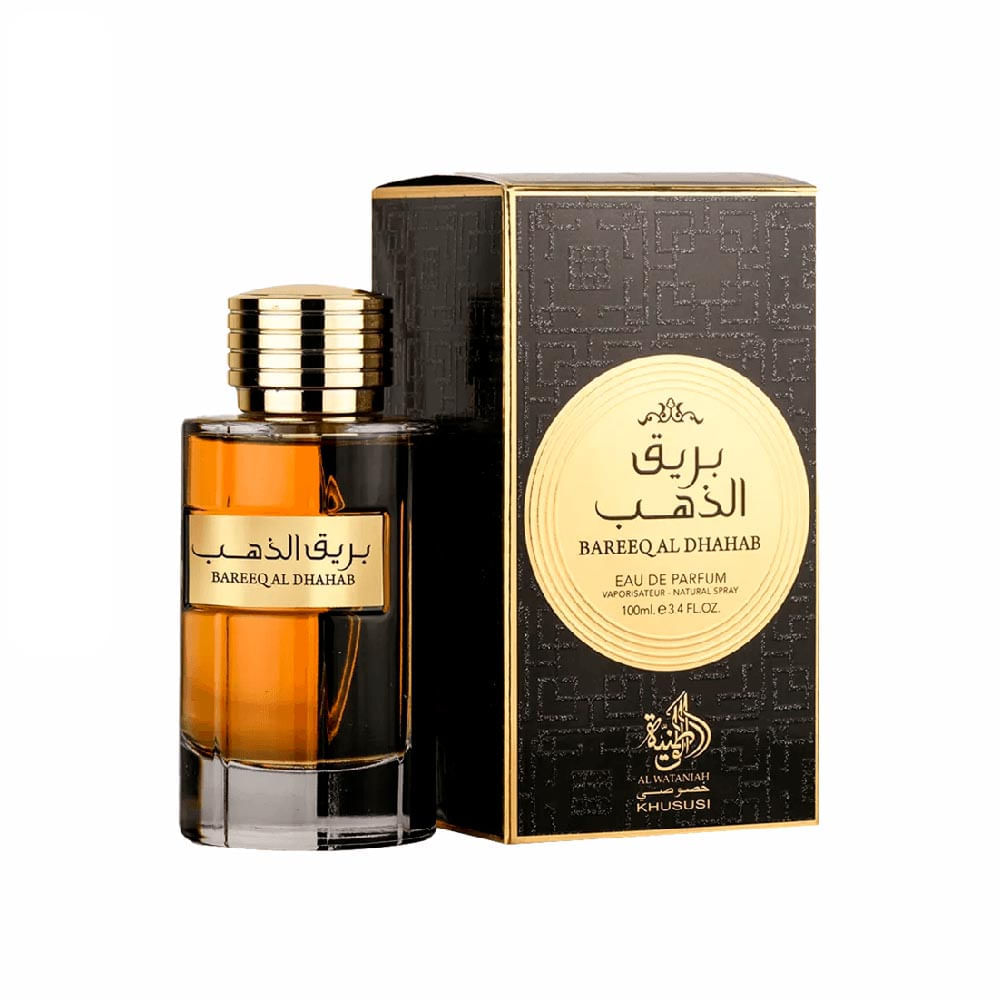 Perfume Árabe Masculino Bareeq Al Dhahab Al Wataniah Eau De Parfum 100ml