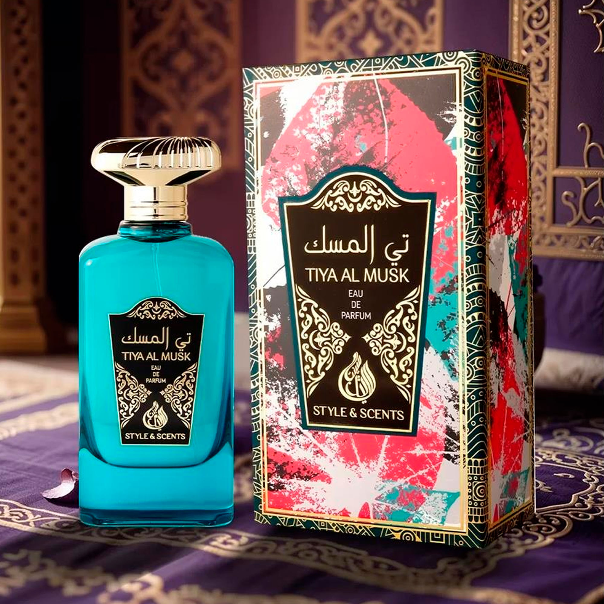 Perfume Feminino Style E Scent Tiya Al Musk Eau de Parfum 100ml
