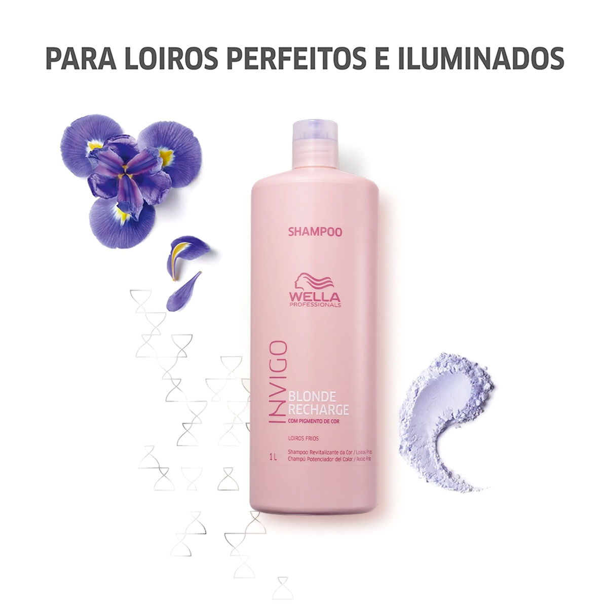 Kit Shampoo Blonde Wella Professionals 1L + Válvula