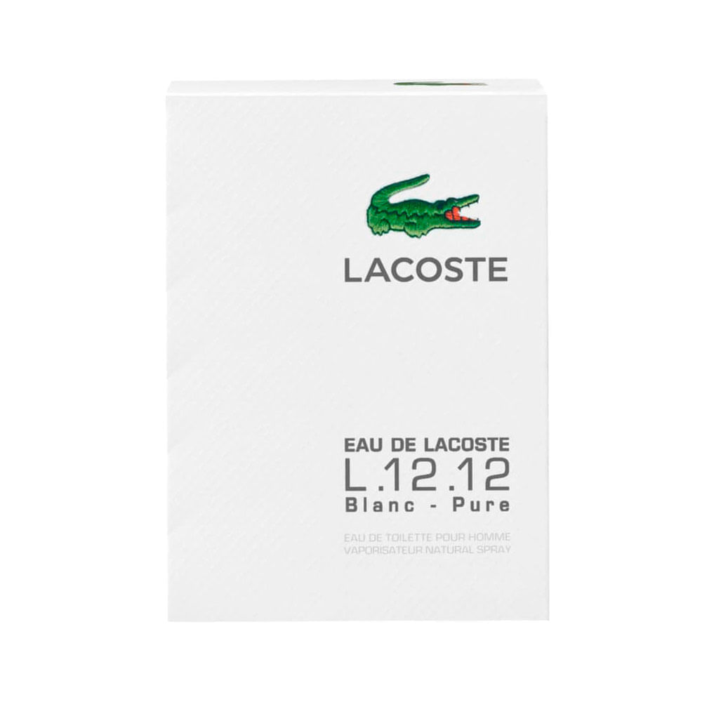 Perfume Masculino L.12.12 Blanc Lacoste Eau de Toilette 100ml
