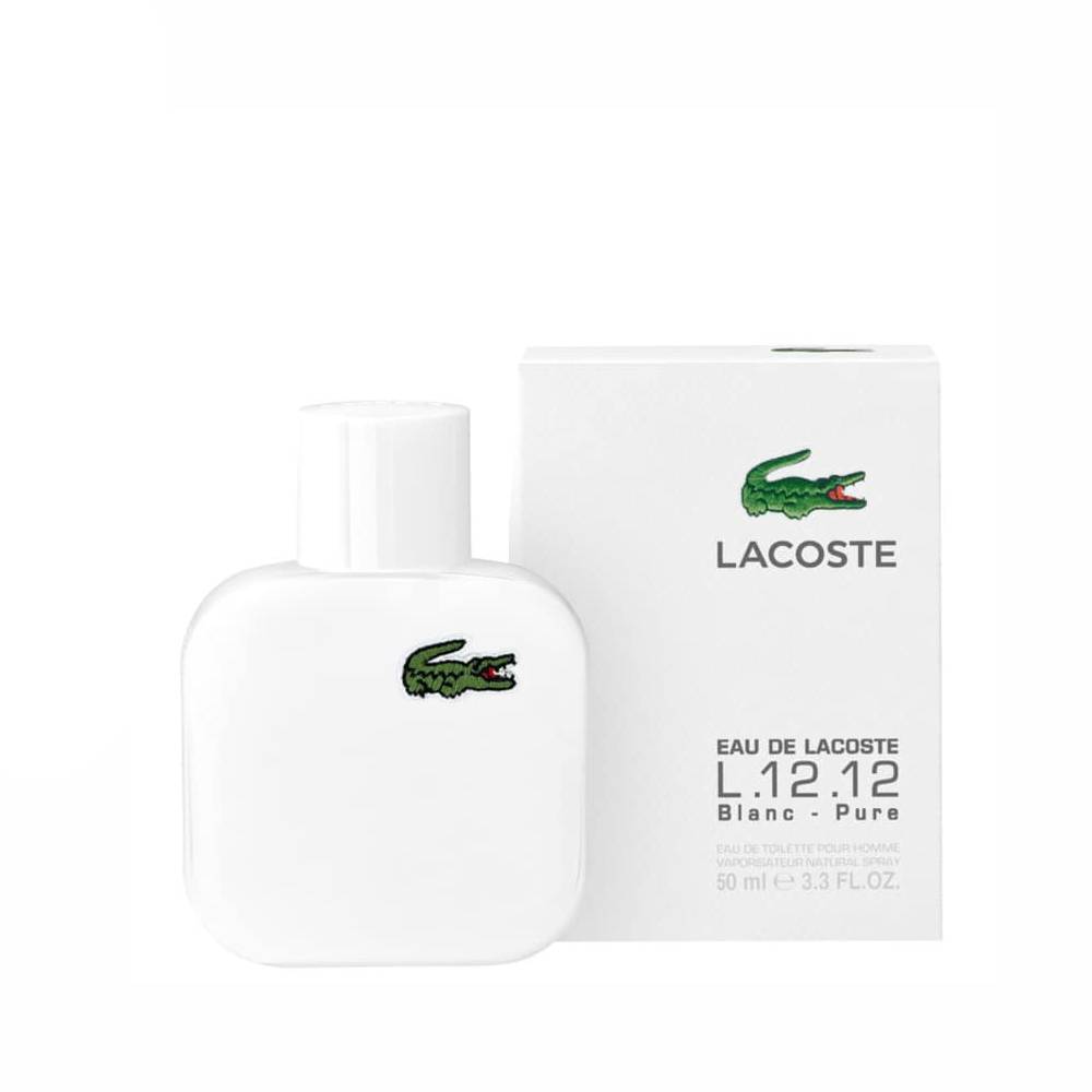 Perfume Masculino L.12.12 Blanc Lacoste Eau de Toilette 50ml