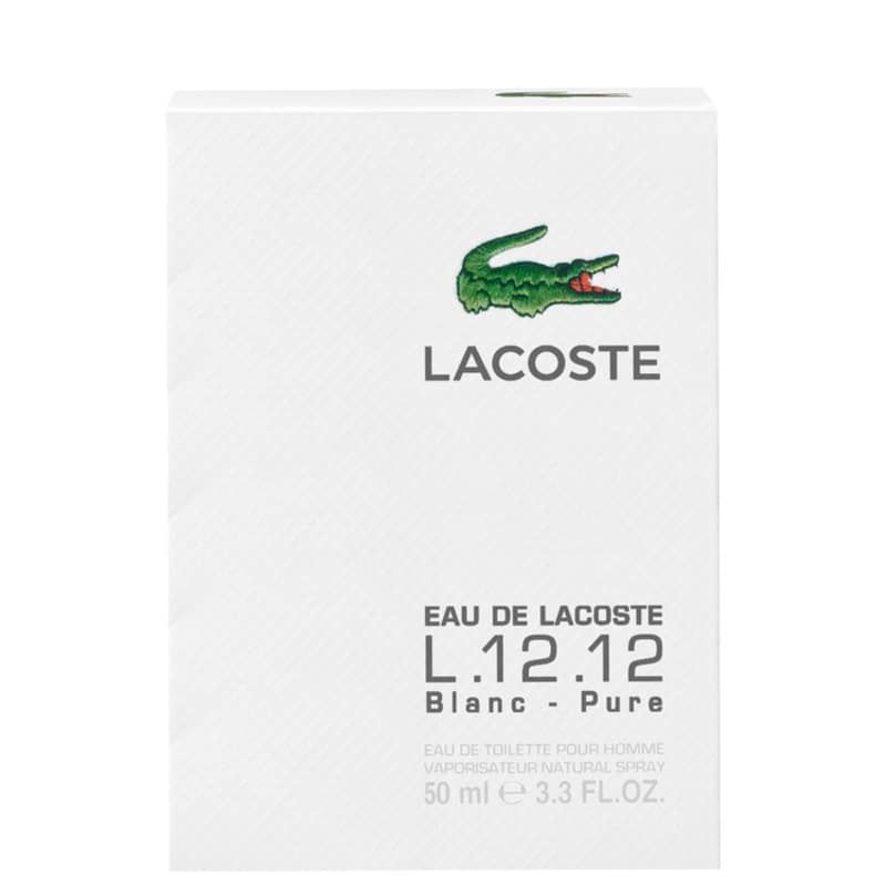 Perfume Masculino L.12.12 Blanc Lacoste Eau de Toilette 50ml