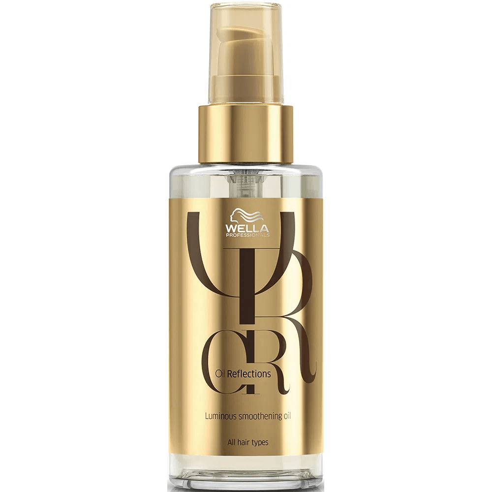Kit Oil Reflections Wella Professionals Shampoo 1L + Máscara 500g+ Óleo Capilar 100ml