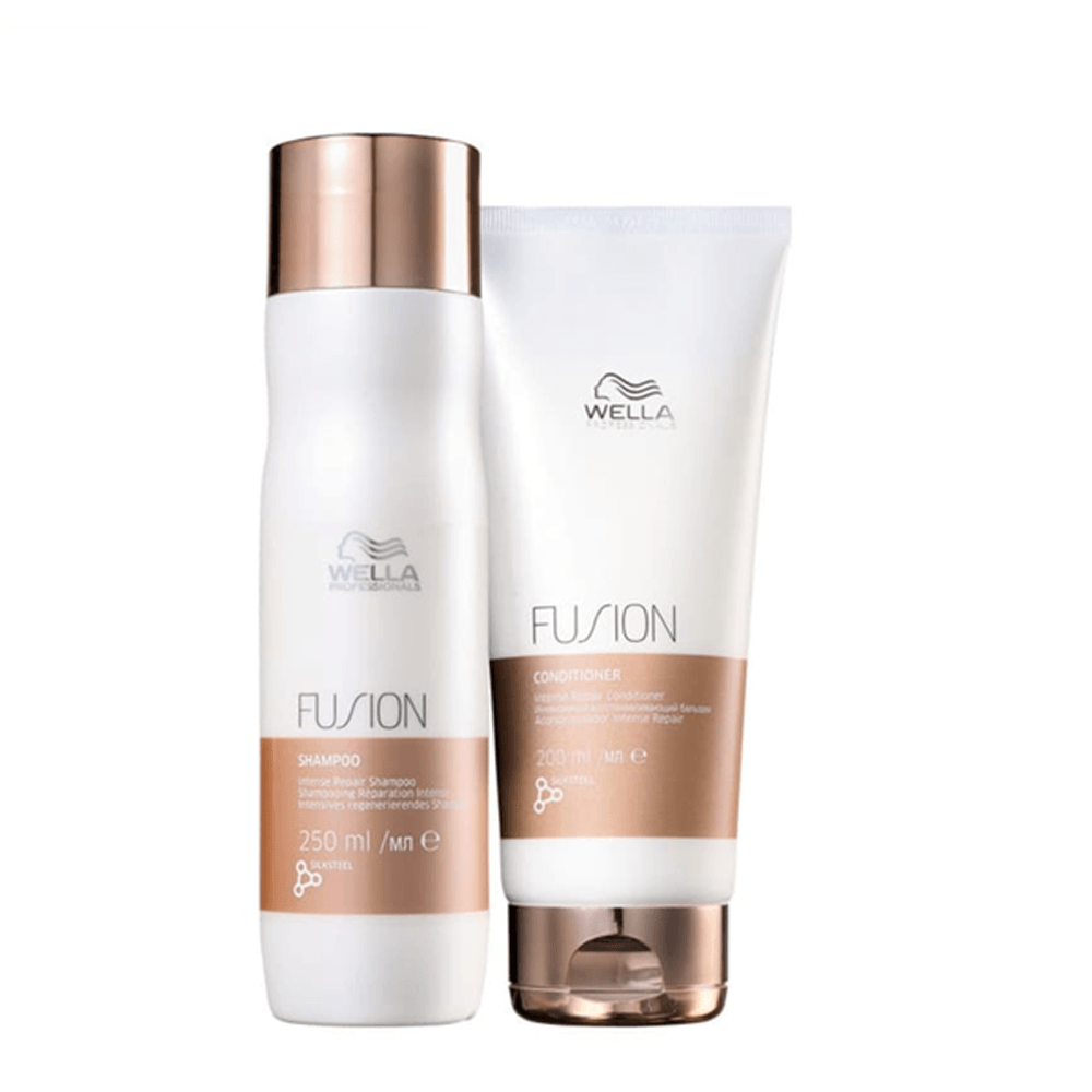 Kit Fusion Wella Professionals Shampoo 250ml + Condicionador 200ml