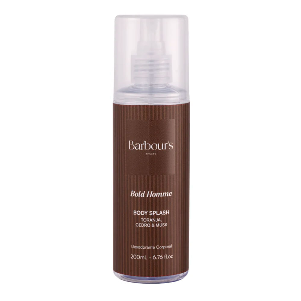 Desodorante Colônia Bold Homme Barbour's Beauty 200ml