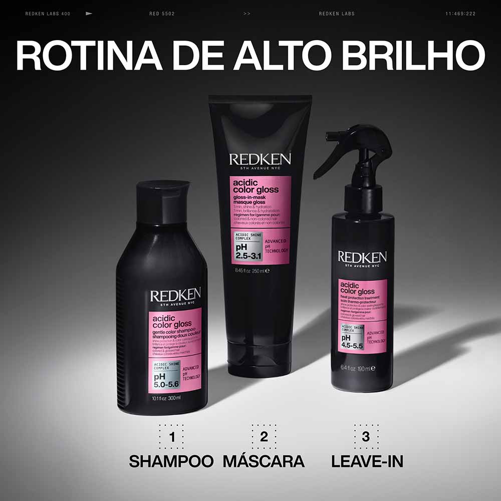 Máscara de Tratamento Acidic Color Gloss Redken 250ml