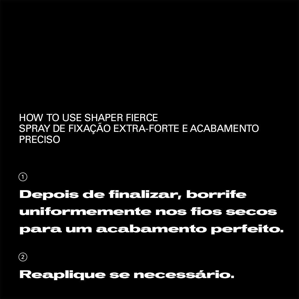 Spray Fixador Shaper Fierce Sebastian 300ml