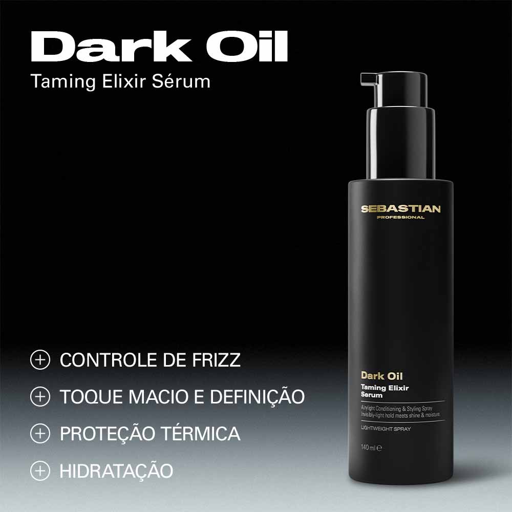 Óleo Finalizador Dark Oil Taming Elixir Sebastian 140ml