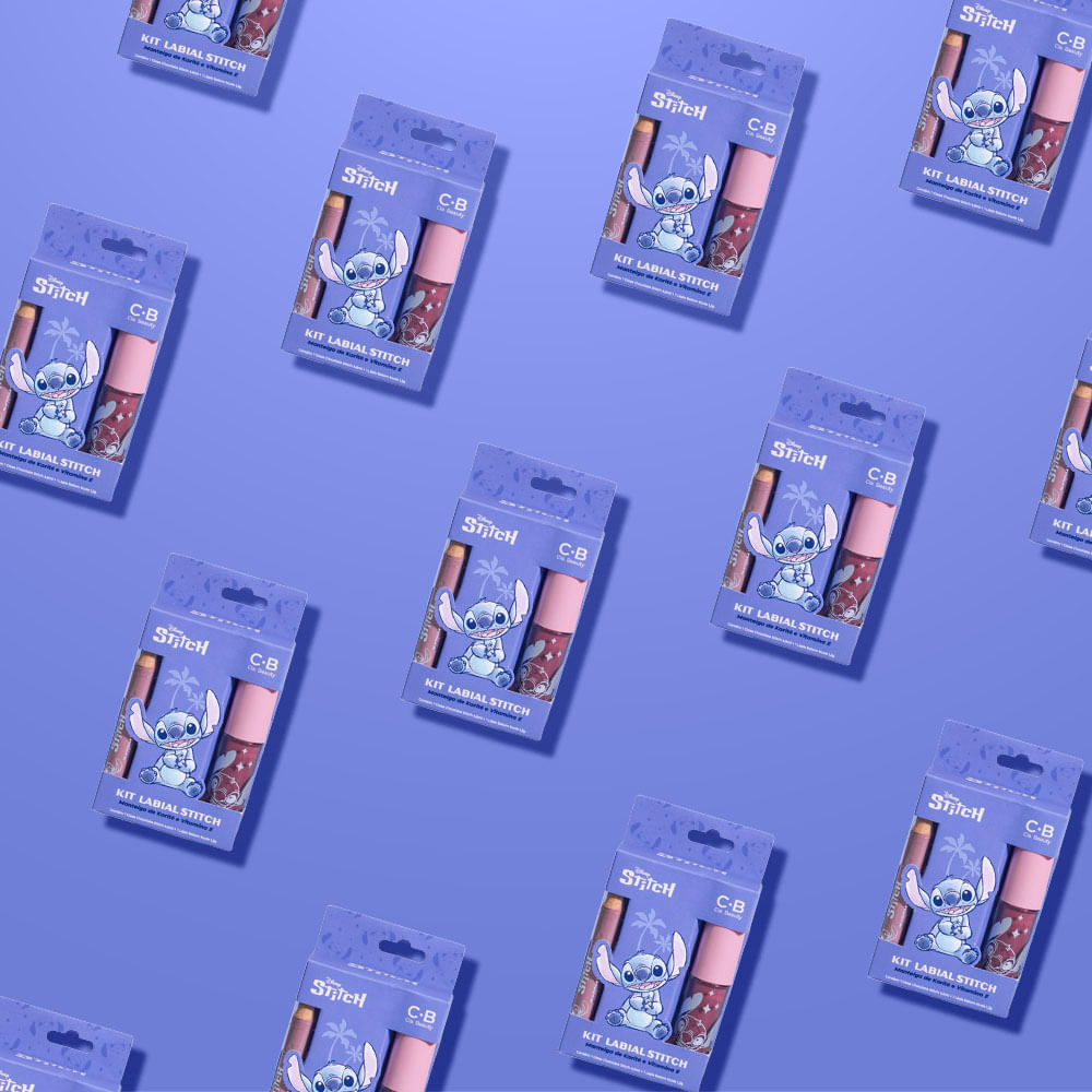 Kit Cia Beauty Stitch Lápis Labial + Gloss