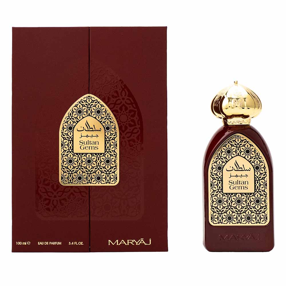 Perfume Árabe Masculino Sultan Gems Eau de Parfum Maryaj 100ml