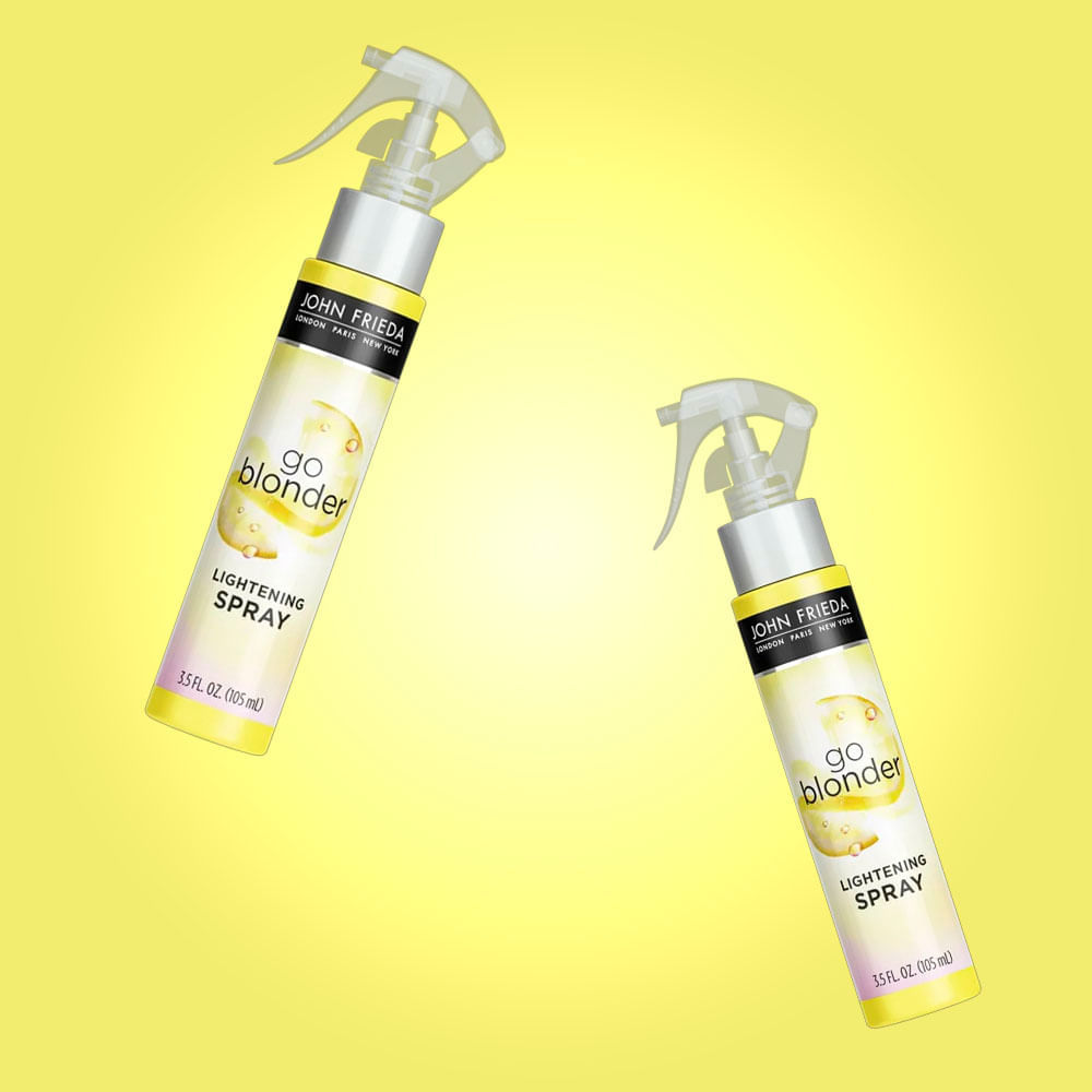 Kit 2 Spray Fluido Iluminador Sheer Blonde Go Blonder Controlled Lightening John Frieda 103ml