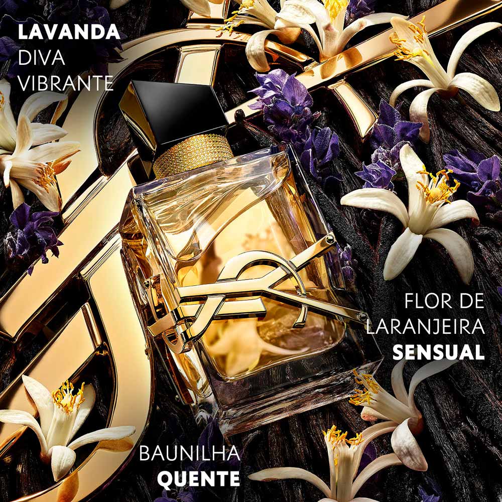 Kit Yves Saint Laurent Coffret Libre Perfume Eau de Parfum 90ml + Body Lotion 50ml + Travel Size 10ml