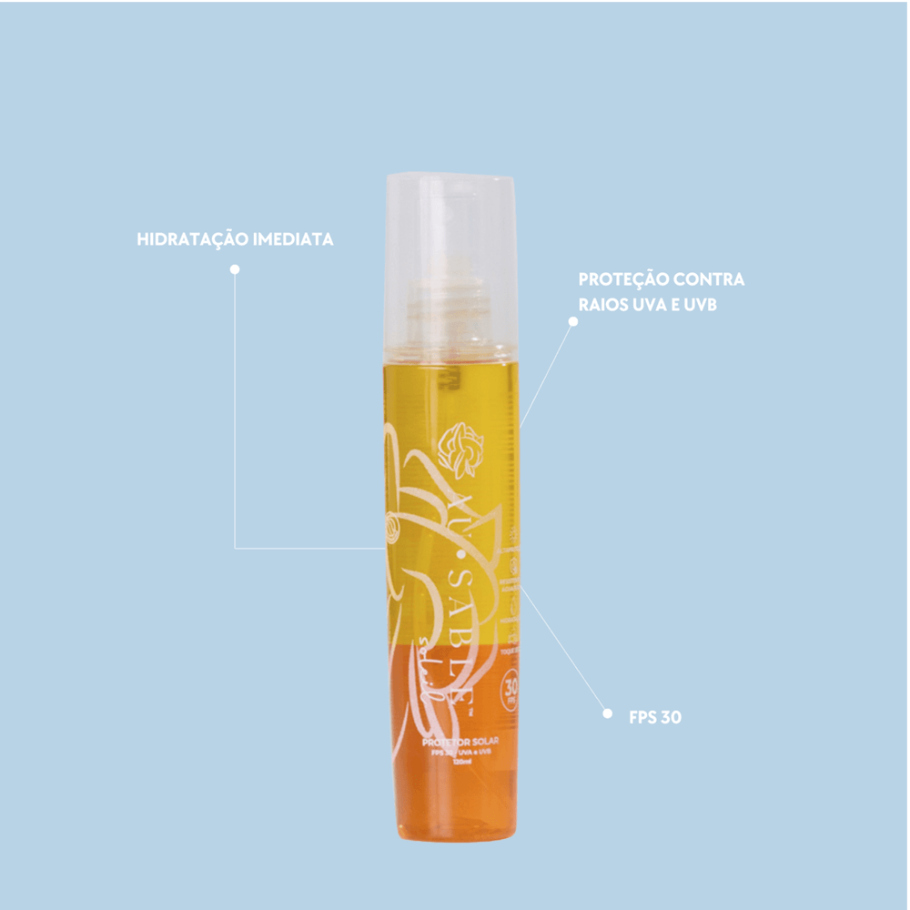 Filtro Solar Bifásico Soleil FPS 30 Au Sable 120 ml