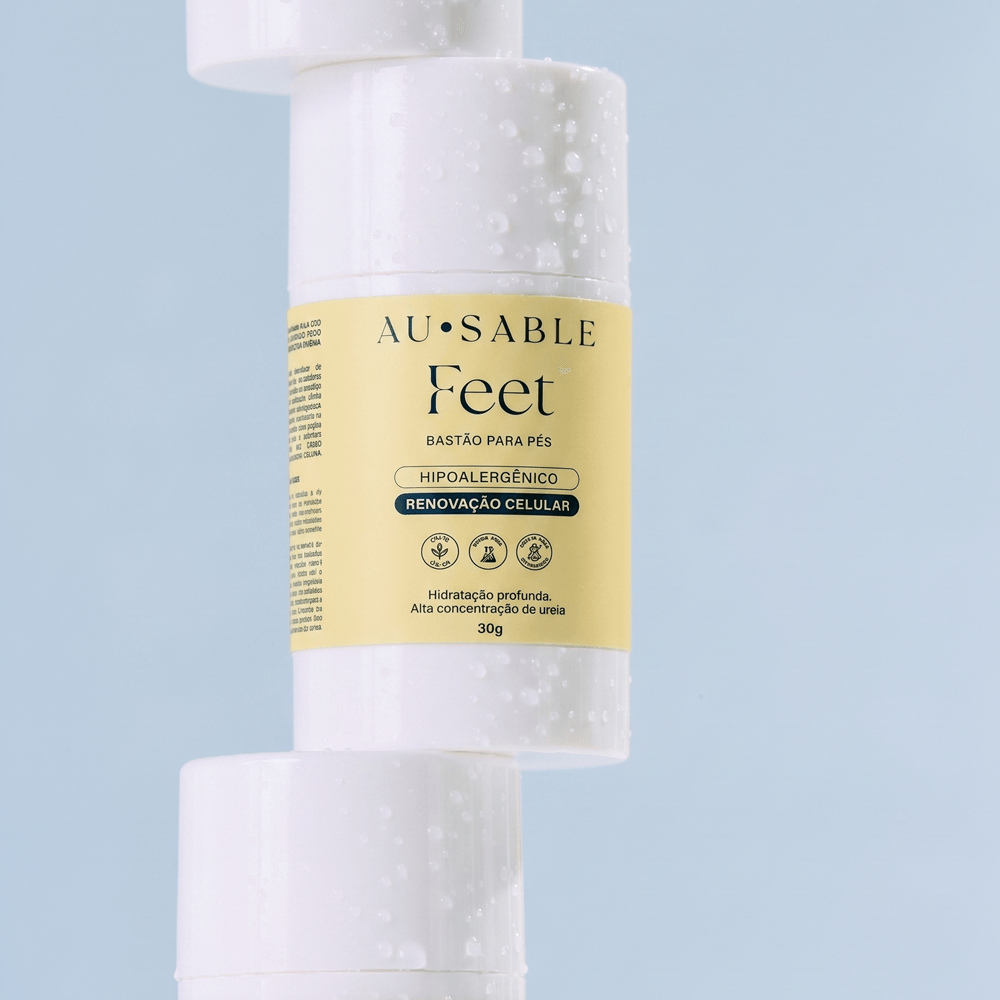 Bastão Hidratante Para Pés Feet Au Sable Cosmetics 30g