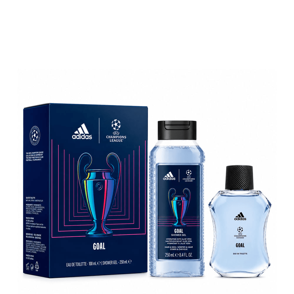 Kit Adidas Perfume Masculino UEFA 11 Eau de Toilette 100ml + Shower Gel 250ml