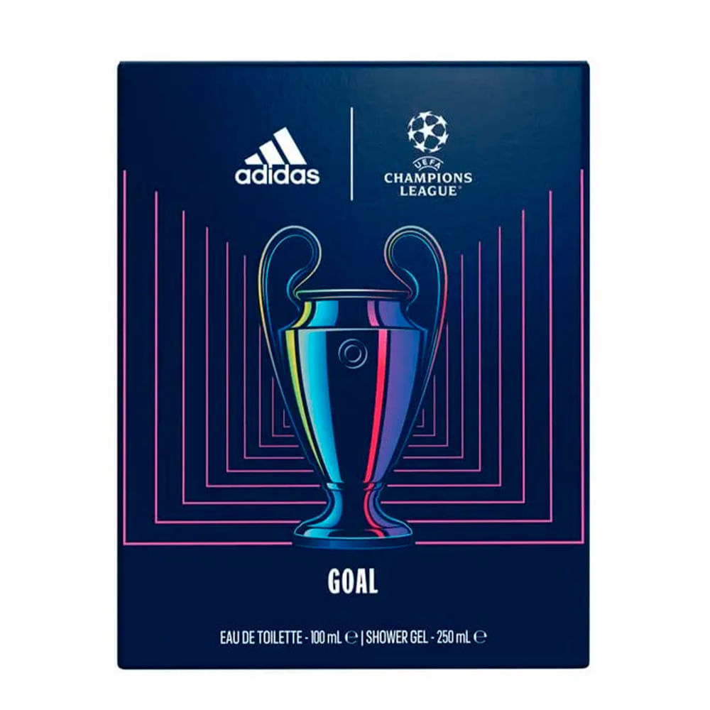 Kit Adidas Perfume Masculino UEFA 11 Eau de Toilette 100ml + Shower Gel 250ml
