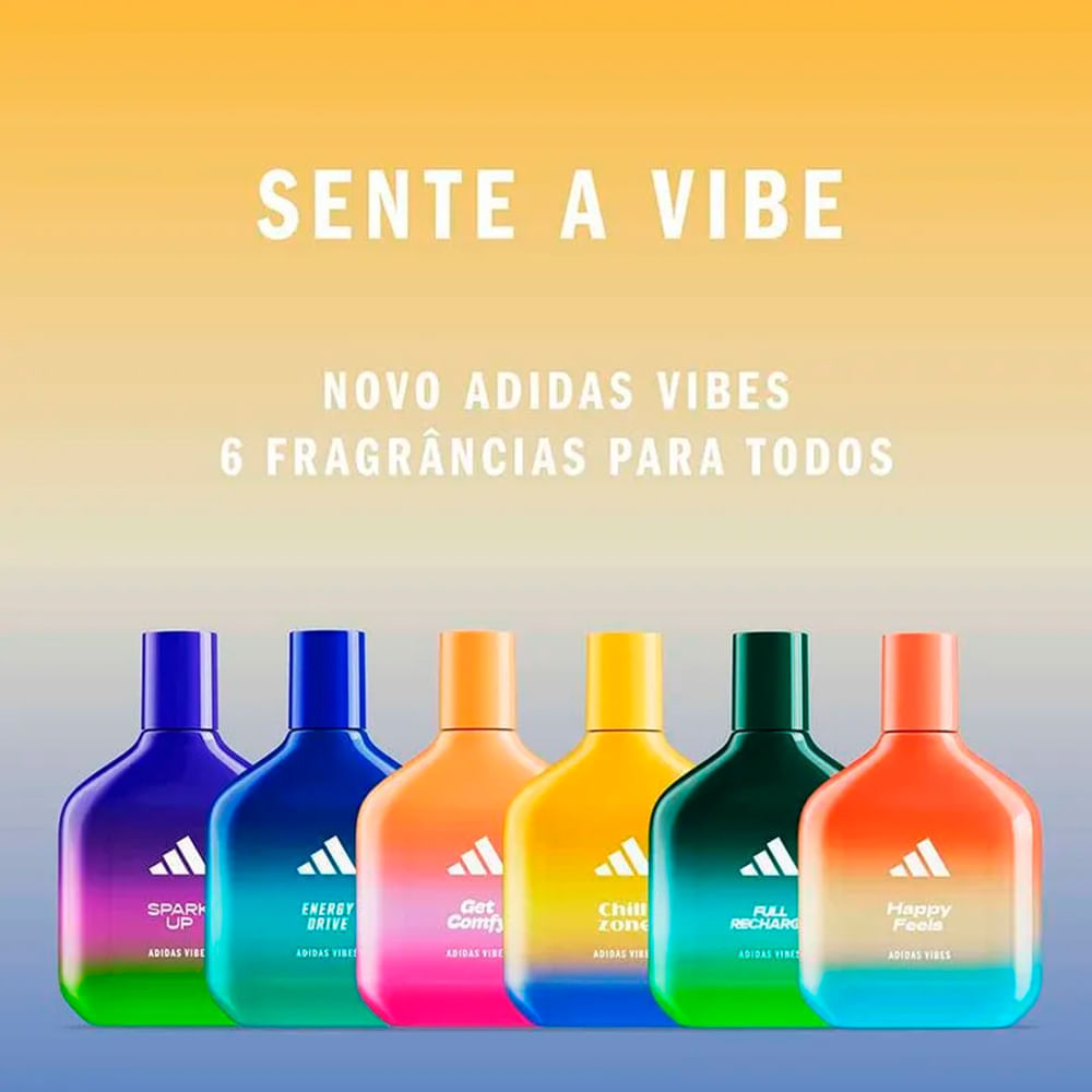 Perfume Unissex Vibes Chill Zone Adidas Eau de Parfum 50ml