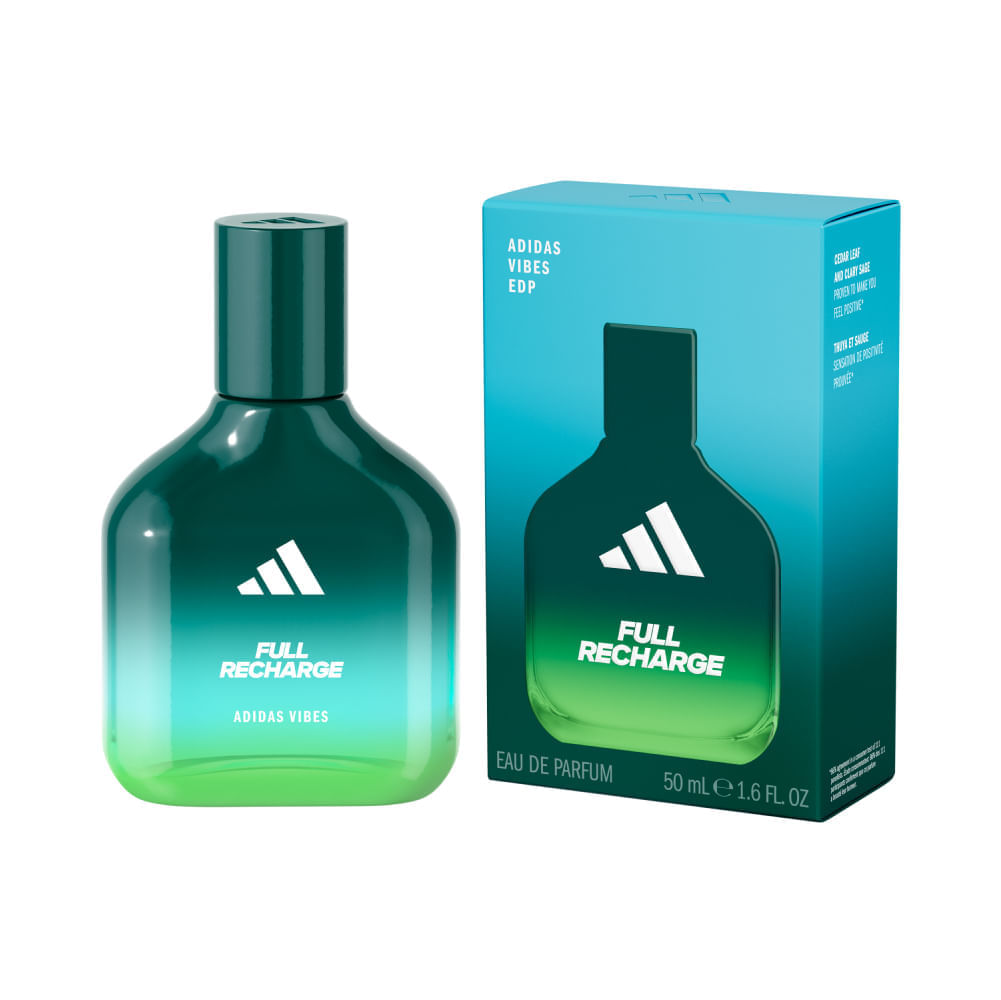 Perfume Unissex Vibes Full Recharge Adidas Eau de Parfum 50ml