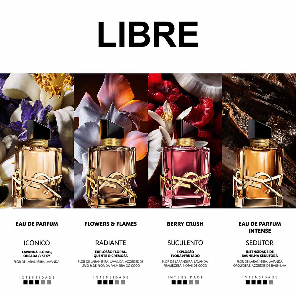 Perfume Feminino Libre Berry Crush Eau De Parfum Yves Saint Laurent 50ml