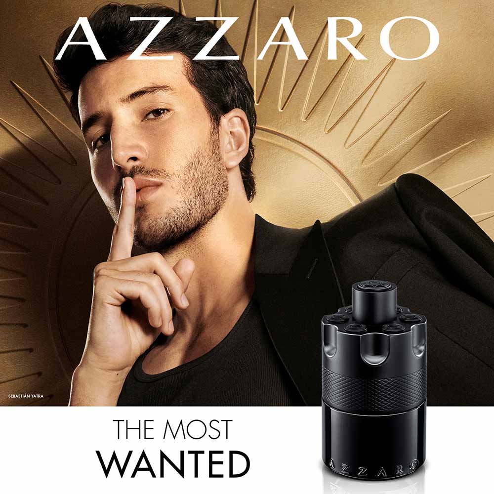 Kit Coffret Azzaro Perfume The Most Wanted Eau de Parfum Intense 100ml + Hair And Gel 75ml + Travel Size 10ml