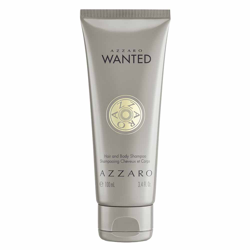 Kit Coffret Azzaro Perfume Wanted Eau de Parfum 100ml + Hair And Gel 75ml + Travel Size 10ml