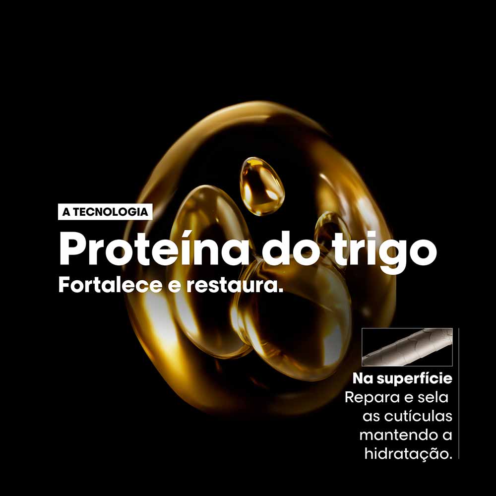 Refil Máscara de Reconstrução Absolut Repair Proteína e Ômega 9 L'Oréal Professionnel 200g