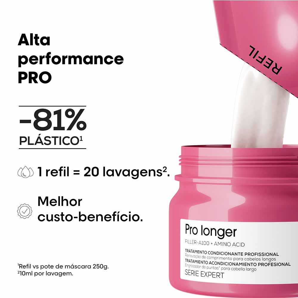 Refil Máscara De Tratamento Pro Longer L'Oréal Professionnel 200g