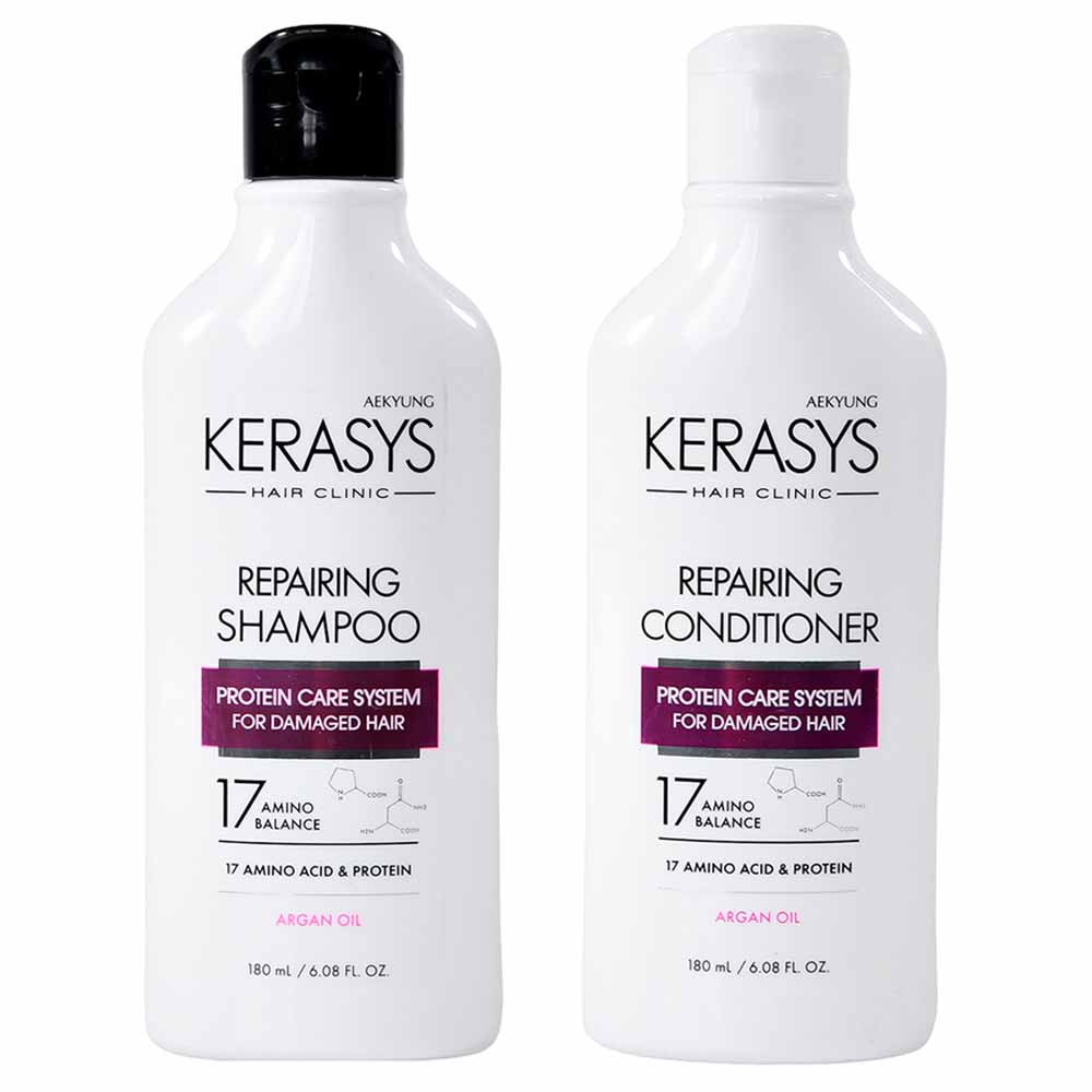 Kit Kerasys Repairing Shampoo 180ml + Condicionador 180ml
