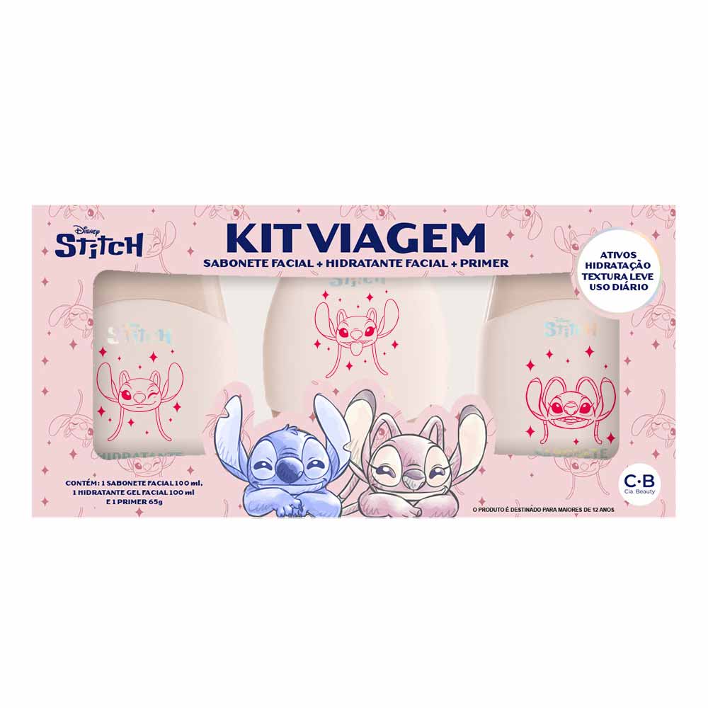 Kit Cia Beauty Sabonete Facial 100ml + Primer 65ml + Hidratante Gel facial 100ml