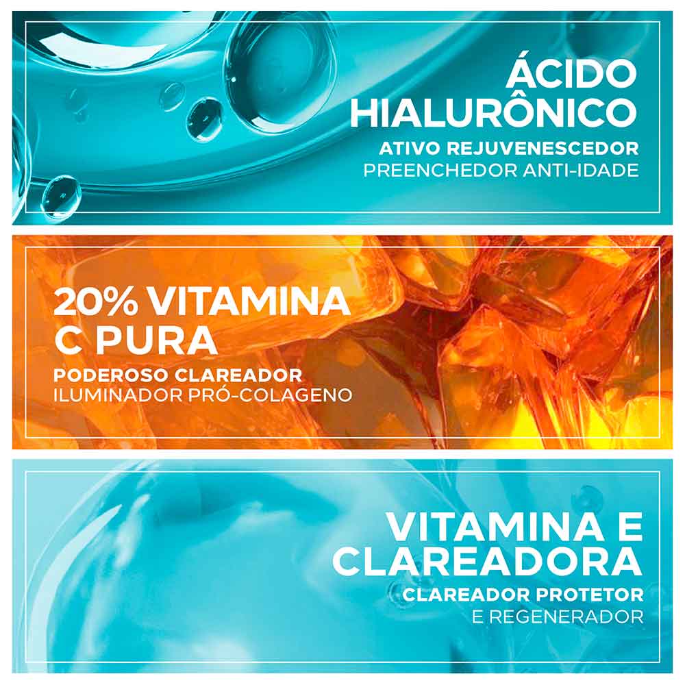 Creme Clareador Facial Pure C 20 Ultra Radiance Ada Tina 30g