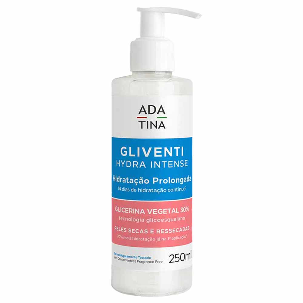 Hidratante Corporal Gliventi Hydra Intense Ada Tina 250ml