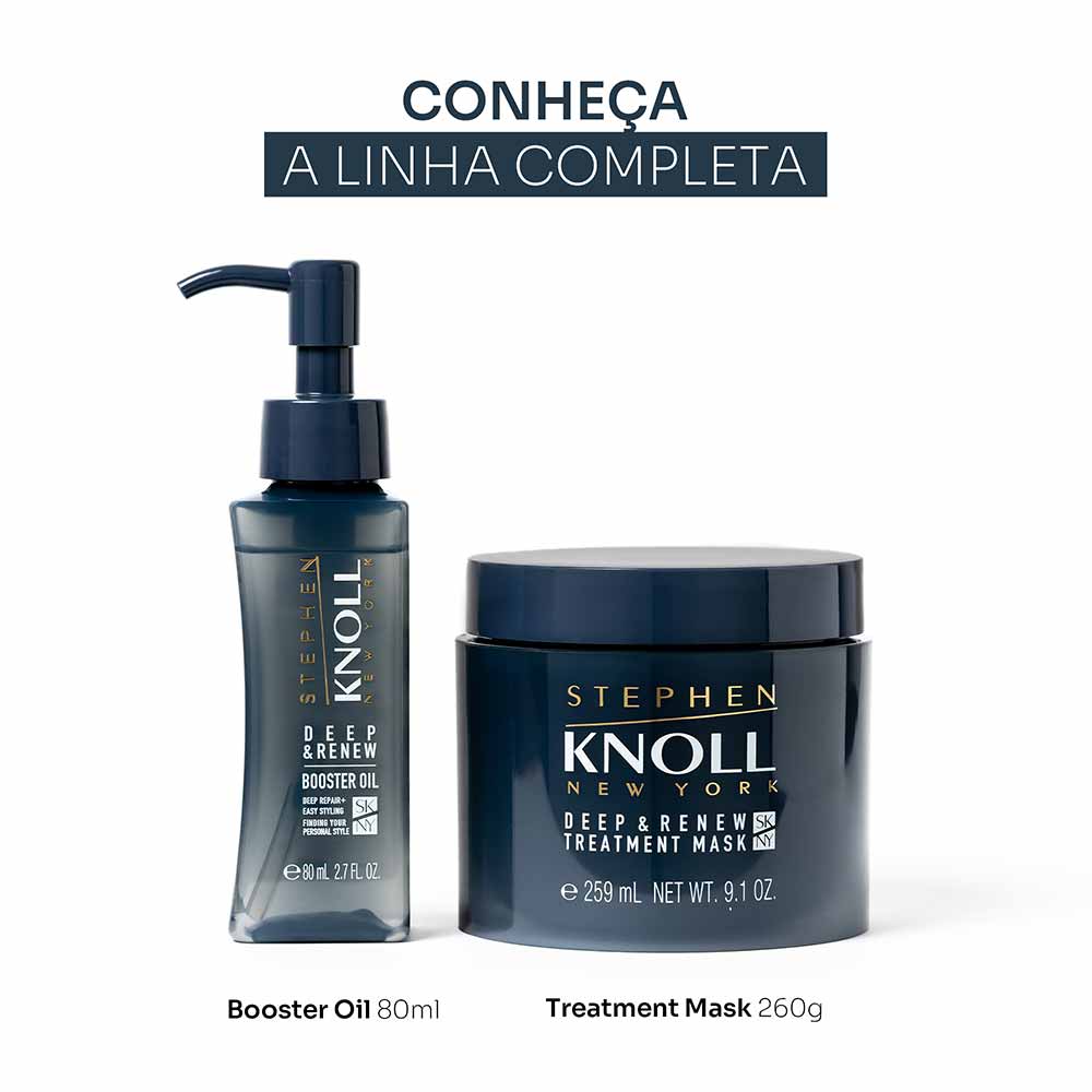 Óleo Capilar Deep & Renew Booster Stephen Knoll 80ml