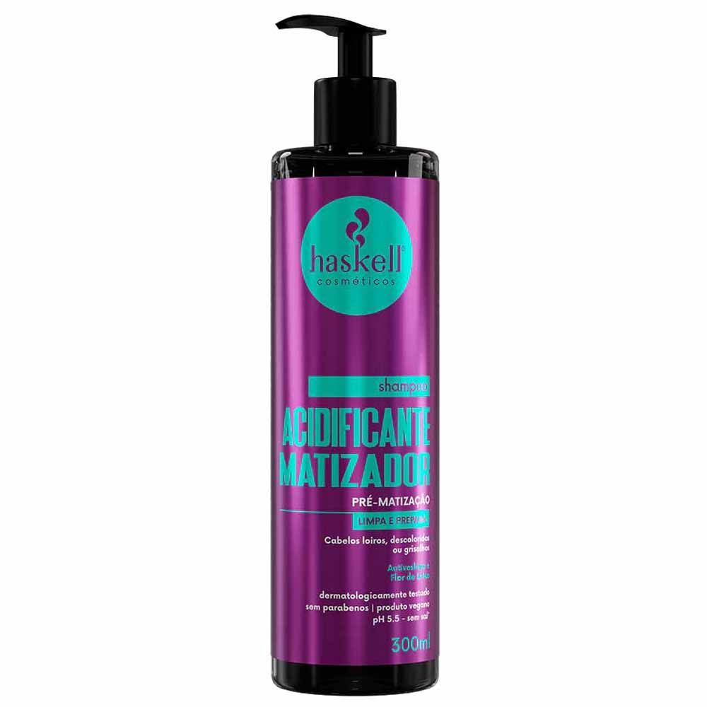 Shampoo Acidificante Matizador Haskell 300ml