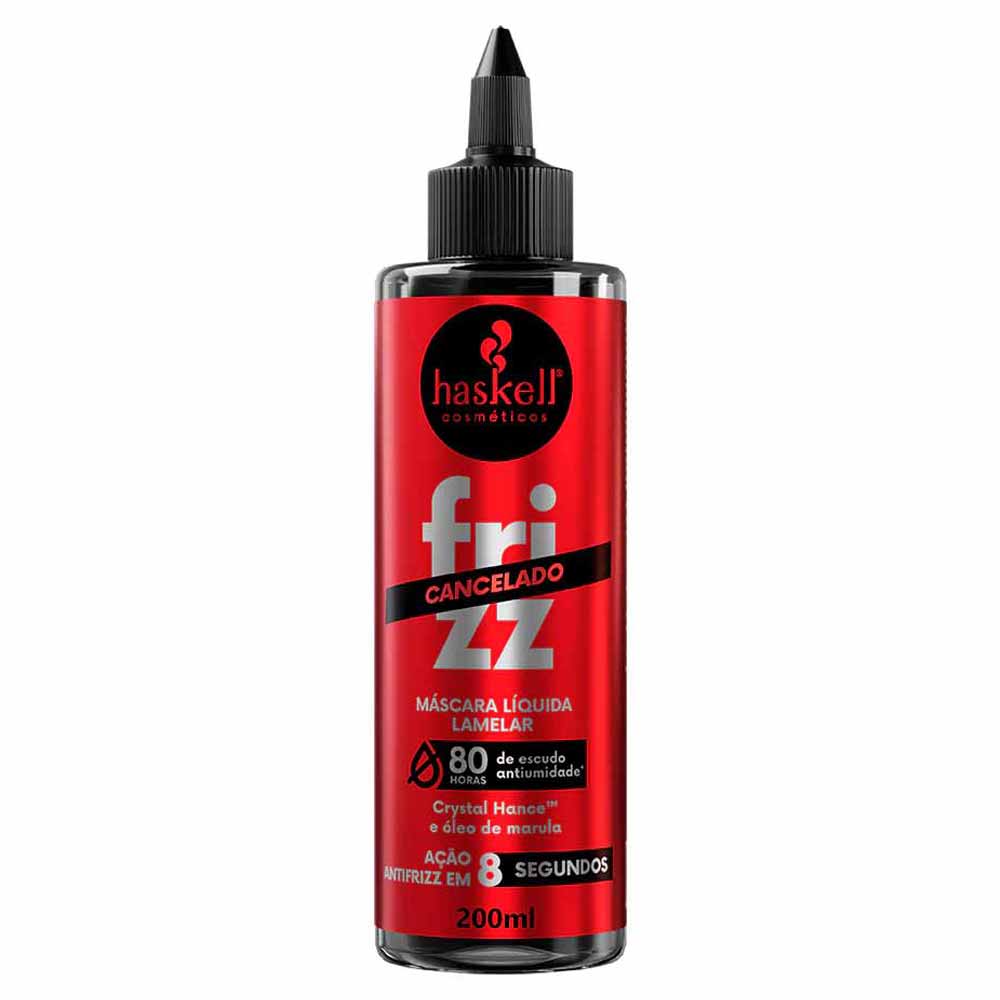 Máscara Líquida Frizz Cancelado Haskell 200ml