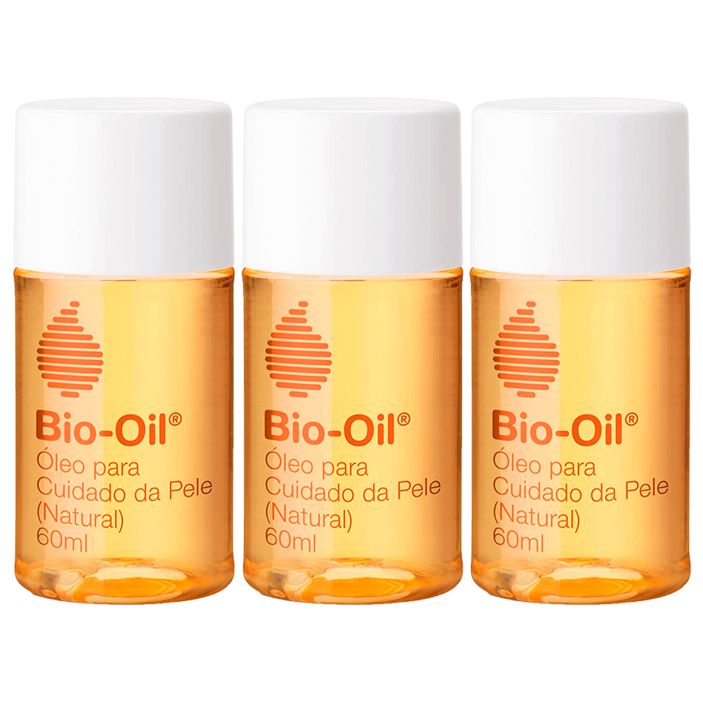 Bio Oil Óleo Corporal Natural Com 3 Unidades