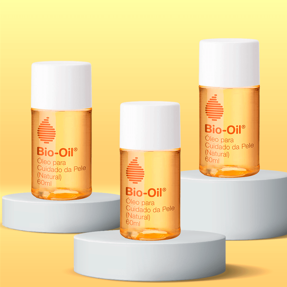 Bio Oil Óleo Corporal Natural Com 3 Unidades