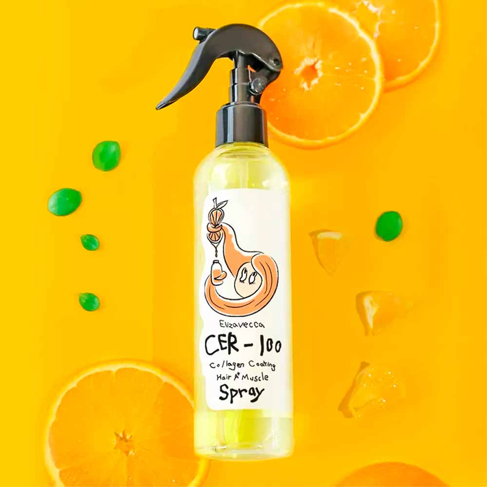 Spray Finalizador CER-100 Collagen Coating Hair A+ Muscle 250ml