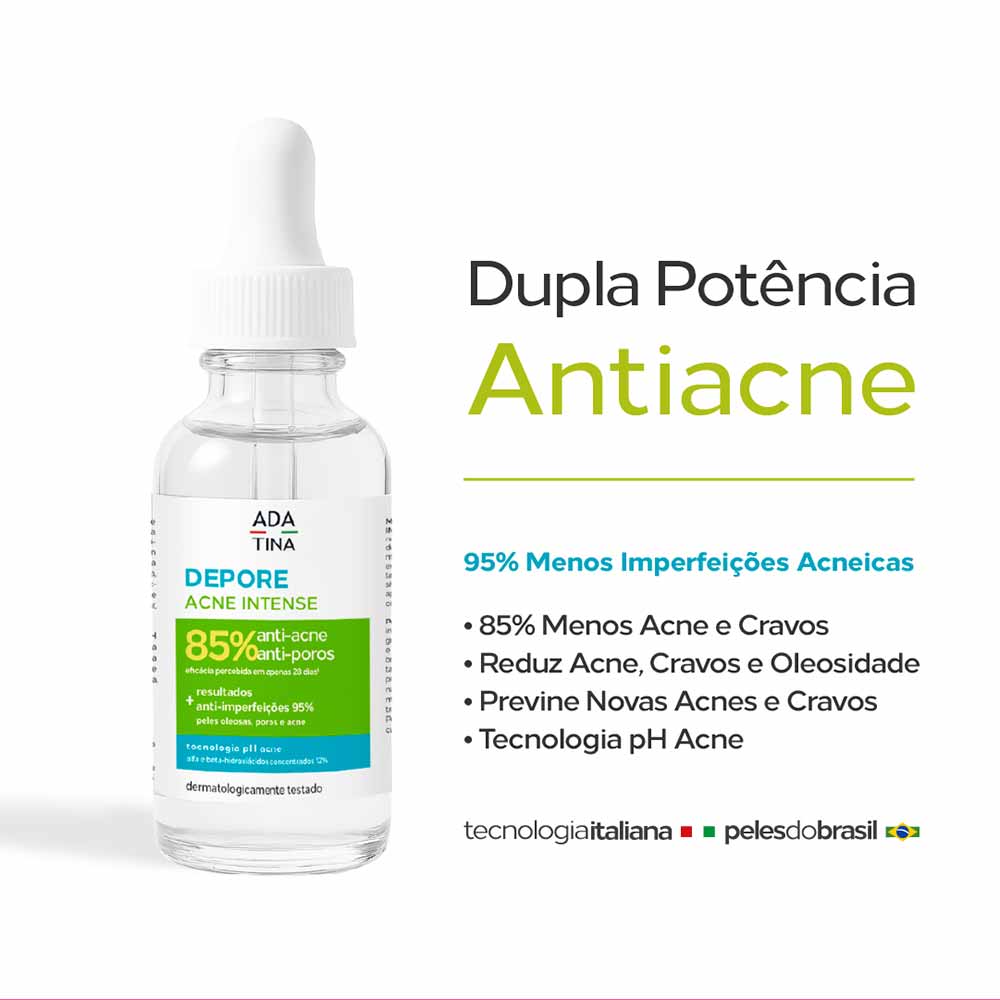 Sérum Facial Depore Acne Intense Ada Tina 30ml