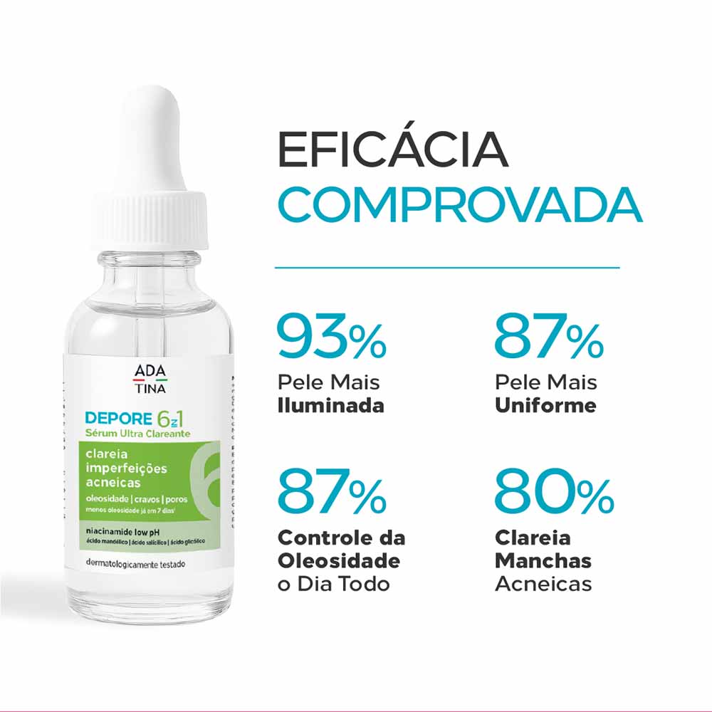 Sérum Ultra Clareante Depore 6 in 1 Ada Tina 30ml