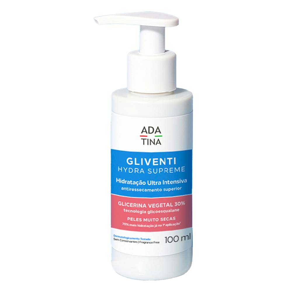 Hidratante Facial Gliventi Hydra Supreme Ada Tina 100ml