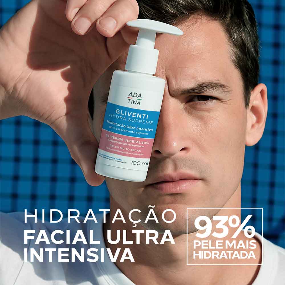 Hidratante Facial Gliventi Hydra Supreme Ada Tina 100ml