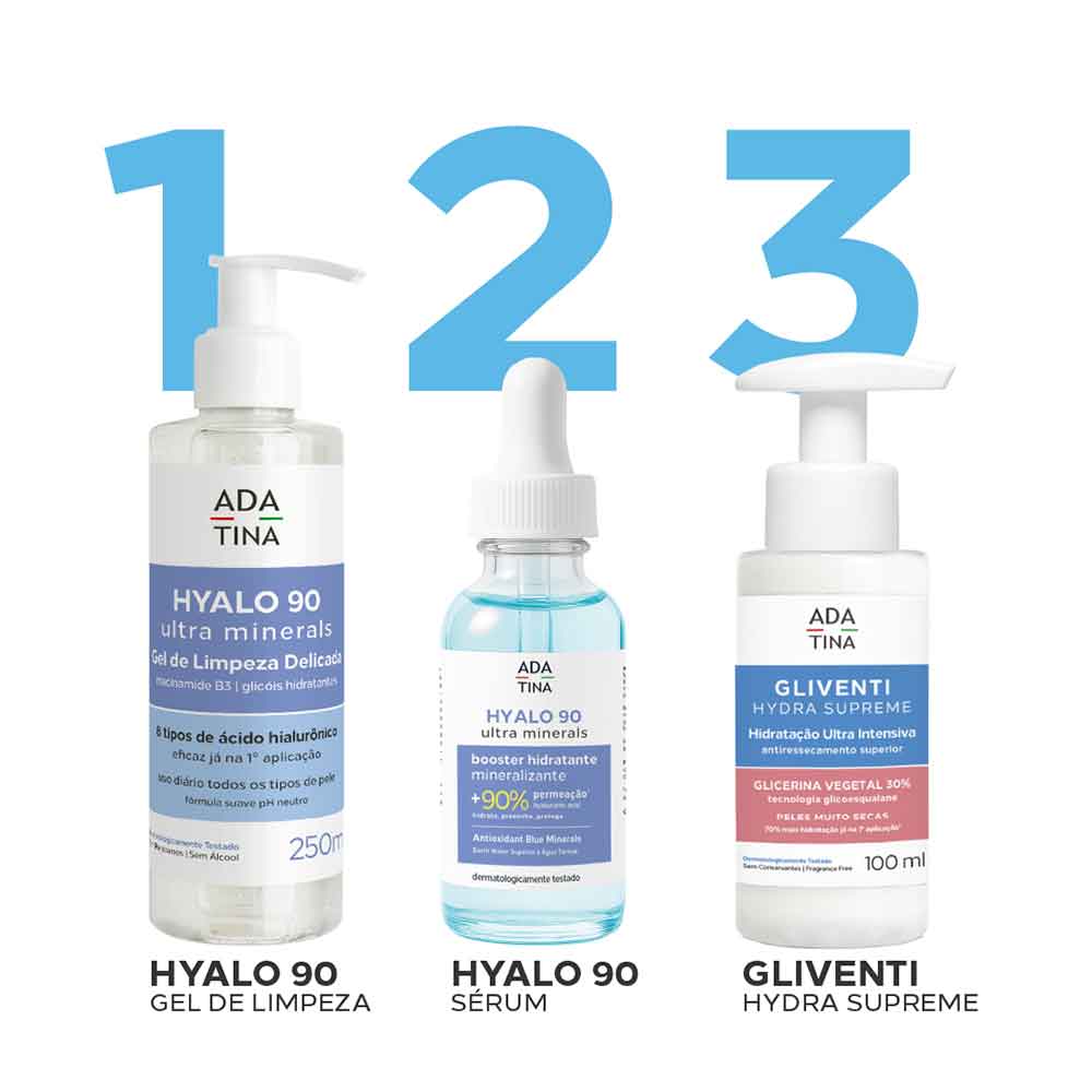 Hidratante Facial Gliventi Hydra Supreme Ada Tina 100ml