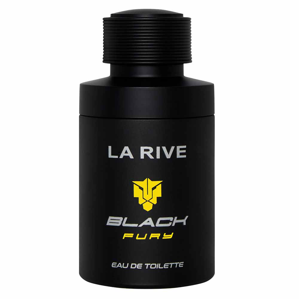 Kit Coffret La Rive Perfume Masculino Black Fury Eau de Toilette 75ml + Desodorante 150ml