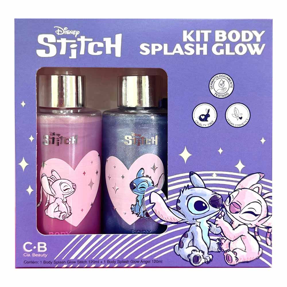 Kit Cia Beauty Body Splash Glow Stitch 120ml + Body Splash Glow Angel 120ml