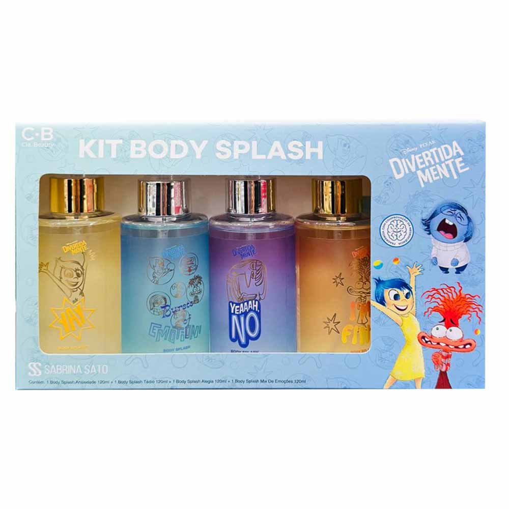 Kit Cia Beauty Divertidamente Com 4 Body Splash