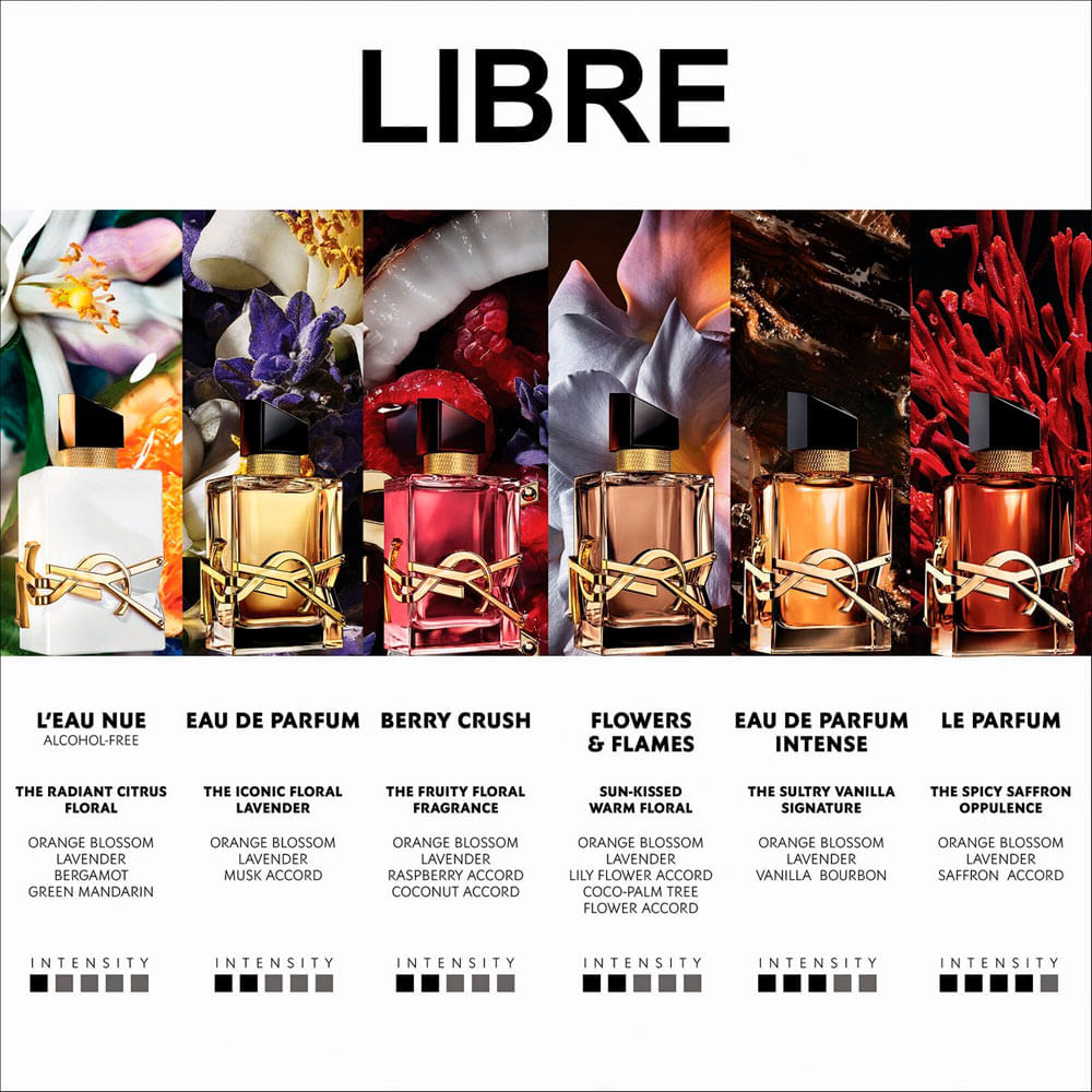 Perfume Feminino Libre Berry Crush Yves Saint Laurent Eau de Parfum 90ml